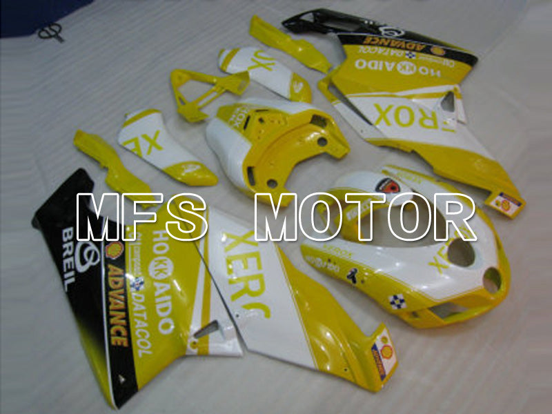 Ducati 749 / 999 2003-2004 Injection ABS Fairing - Xerox - Yellow White - MFS6427 - Fairings Kit