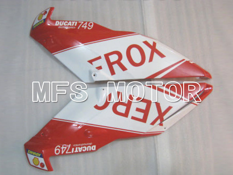 Ducati 749 / 999 2003-2004 Injection ABS Fairing - Xerox - Red White - MFS6434 - Fairings Kit