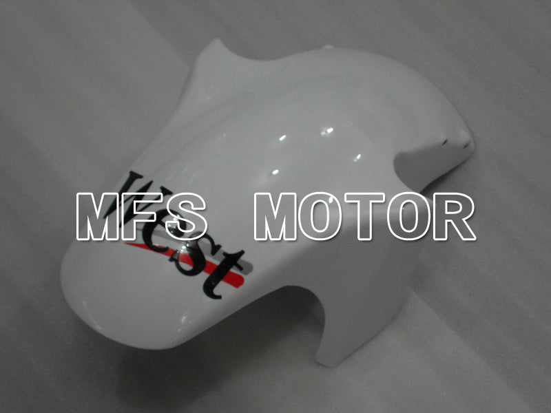 Kawasaki NINJA ZX6R 1994-1997 ABS Fairing - West - Black White - MFS6449 - Fairings Kit