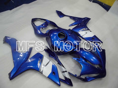 Yamaha YZF-R1 2007-2008 Injection ABS Fairing - Factory Style - Blue White - MFS6458 - Fairings Kit