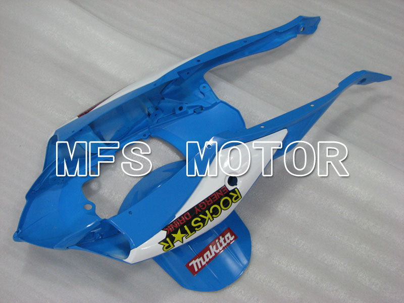 Suzuki GSXR600 GSXR750 2008-2010 Injection ABS Fairing - Rockstar - Blue White - MFS2476 - Fairings Kit