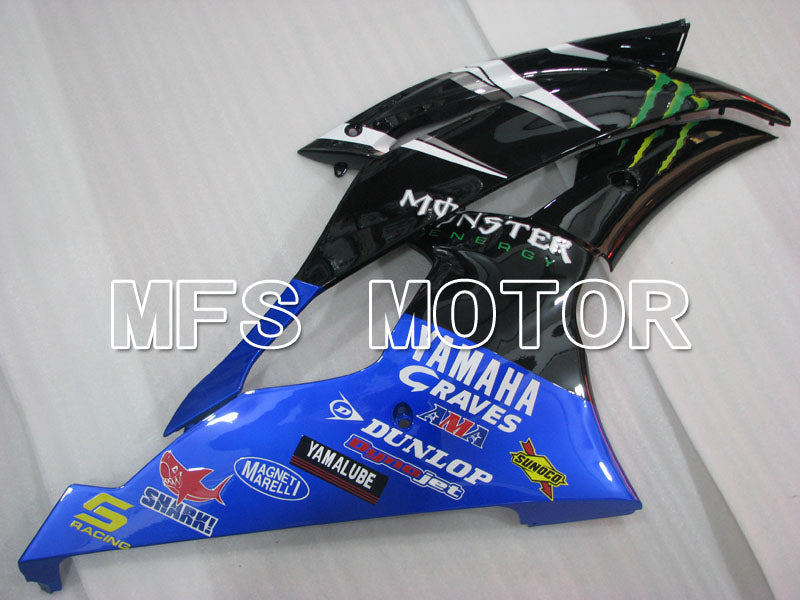 Yamaha YZF-R6 2008-2016 Injection ABS Fairing - Monster - Blue Black - MFS3860 - Fairings Kit
